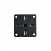 40 LIK 8 CM SİYAH METAL YUVARLAK AYAK ( 4 ADET ) - 5