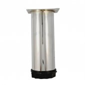 40 LIK 20 CM PARLAK KROM METAL YUVARLAK AYAK ( 4 ADET) - 2