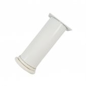 40 LIK 12 CM BEYAZ METAL YUVARLAK AYAK ( 4 ADET ) - 4