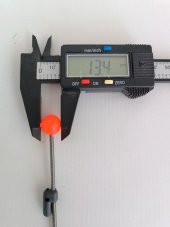 Buz Balıkçılığı Spring Bobber (Orta Boy) - Kamış Ucu Yaylı Esnetme Aparatı - 7