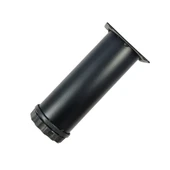 40 LIK 5 CM SİYAH METAL YUVARLAK AYAK ( 4 ADET ) thumbnail 1