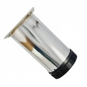 60 LIK 12 CM KROM METAL YUVARLAK AYAK (4 ADET) - 4