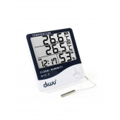 Diwu HTC-2 Problu Termometre Higrometre Nem Ölçer Saat - 2