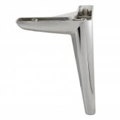 Lüks Mobilya Kanepe Sehpa TV Ünitesi Koltuk Ayağı 19 cm Parlak Krom Baza Ayak thumbnail 7