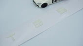 DK Tuning Tesla Model 3 Y S X Series Bagaj Şeffaf Renk Uzun Yazı Logo thumbnail 3