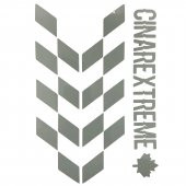 Taş Grisi Damalı Kask Motosiklet Sticker Takımı Çınar Extreme thumbnail 2