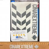 Taş Grisi Damalı Kask Motosiklet Sticker Takımı Çınar Extreme thumbnail 4