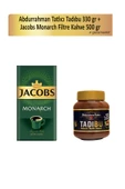 Abdurrahman Tatlıcı Tadıbu 330 gr + Jacobs Monarch Filtre Kahve 500 gr - 1