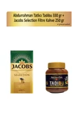 Abdurrahman Tatlıcı Tadıbu 330 gr + Jacobs Selection Filtre Kahve 250 gr - 1