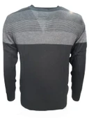 Mcl 16095 Erkek Basic Desenli Önü Düğmeli Hırka thumbnail 2