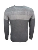 Mcl 16095 Erkek Basic Desenli Önü Düğmeli Hırka thumbnail 4