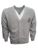 Mcl 14278 Erkek Basic Önü Düğmeli Hırka thumbnail 1