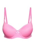 Alışveriş Meydanı Kadın Pembe Desteksiz Dolgusuz Balenli Boş Kap Sütyen - 1
