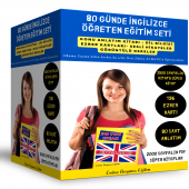 80 Günde İngilizce Öğreten Eğitim Seti - 1