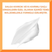 Cantu Kıvırcık ve Dalgalı Saçlar İçin Leave-in Contidioner Erkeklere Özel Durulanmayan Saç Kremi 370 gr thumbnail 9