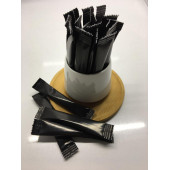 Stick Şeker 3 Gr x 1000'li Siyah Baskılı Toz Şeker - 1