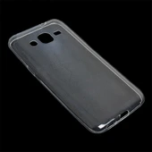 Samsung Galaxy J2 (2015) Kılıf İnce Silikon - Beyaz thumbnail 2