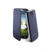 Samsung Galaxy S4 Cellular Line Flip Book Kılıf Mavi - BACKBOOKGALAXYS4B (Outlet) thumbnail 1