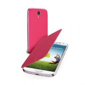 Samsung Galaxy S4 Cellular Line Flip Book Kılıf Pembe - BACKBOOKGALAXYS4P (Outlet) thumbnail 1