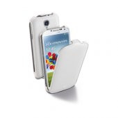 Samsung Galaxy S4 Orjinal Cellular Line Flap Mıknatıssız Deri Kılıf Beyaz FLAPGALAXYS4W (Outlet) thumbnail 1