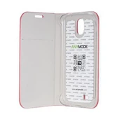 Samsung Galaxy S4 Orjinal Anymode Diary Case Stand Kılıf - Pembe (Outlet) thumbnail 2