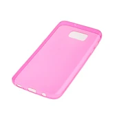 Samsung Galaxy S7 Ultra Slim Silikon Kılıf - Pembe thumbnail 1