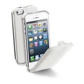Cellular Line Apple iPhone SE/5S/5 Flap Mıknatıssız Kılıf Beyaz - FLAPIPHONE5W thumbnail 1