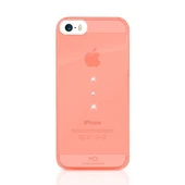 White Diamonds iPhone SE/5S/5 Swarovski Trinity Desenli Kılıf - Coral (Outlet) - 1