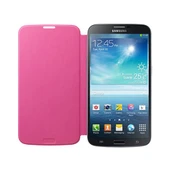 Samsung i9200 Galaxy Mega Flip Cover Orjinal Kılıf - Pembe (Outlet) thumbnail 4