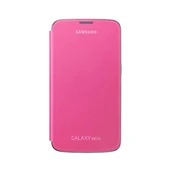 Samsung i9200 Galaxy Mega Flip Cover Orjinal Kılıf - Pembe (Outlet) thumbnail 1