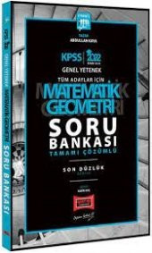 2022 KPSS Genel Yetenek Son Düzlük Matematik Geometri Tamamı Çözümlü Soru Bankası Yargı Yayınları - 1