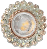 2 ADET CATA CT 6596 Papatya Kristal Cam Spot Kasası - 1