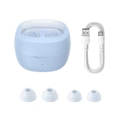 Baseus BT 5.3V HİFİ Ses Destekli Dokunmatik Mikrofonlu Bluetooth Kulaklık, Mega Ses Güçlü 300Mah - 4