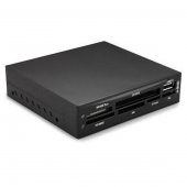 S-Link Slx-30a 3.5 Dahili Parlak Siyah All In One Kart Okuyucu 8697671438397 - 1