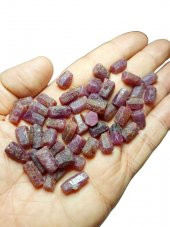 Yakut Taşı Kütle Ham Parça Altıgen ve Benzeri Formda 1-1,49 gram Aralığı - 1