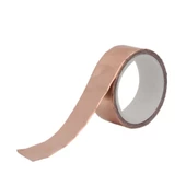 Salyangoz ve Sümüklü Böcek Engelleyici Statik Elektirik Yüklü Bakır Bariyer Bandı 18mmx2mt thumbnail 2