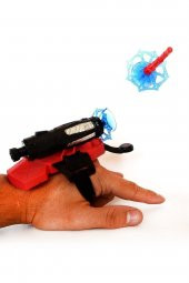 Örümcek Adam Spiderman Ok Atan Vantuz Ağ Fırlatan Eldiven Maske Seti - 4