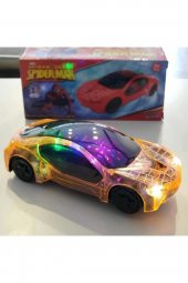 Örümcek Adam Spiderman Işıklı Müzikli Araba - 1