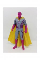 Orta Boy 17 cm Işıklı Hareketli Avengers Yenilmezler Oyuncak Vision Karakter Figür - 1