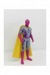 Orta Boy 17 cm Işıklı Hareketli Avengers Yenilmezler Oyuncak Vision Karakter Figür - 2
