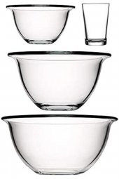 Paşabahçe arda türkmen hazırlık kasesi  4 lü hazırlık seti - 1