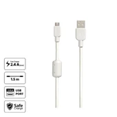 SONY CP-AB150 Orjinal Hızlı Şarj Micro Usb Data ve Şarj Kablosu - Beyaz - 1