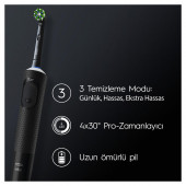 Oral-B Vitality Pro Şarjlı Diş Fırçası Siyah Protect X Clean - 2
