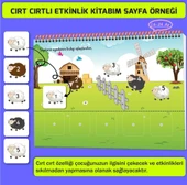 Y.Z. 16-24 Ay Konuşma ve Dikkati Geliştiren Cırt Cırtlı Etkinlik Kitabım ve 16-36 Ay Konuşturan Oyuncak İkili Seti - 4