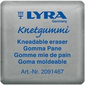 Lyra Plastik Kutulu Gri Hamur Silgi - 2