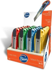 Bion Maket Bıçağı Metal Yataklı Maket Bıçağı (24 Lü Paket) thumbnail 1