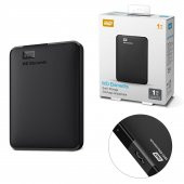 TAŞINABİLİR HARİCİ HARDDİSK 2.5 3.0 1TB WD ELEMENTS WDBUZG0010BBK-WESN - 1
