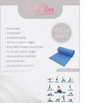 EsdaStore Pilates ve Yoga Matı 10 mm Y056654 - 3