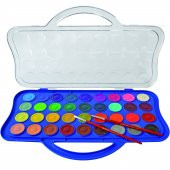 Giotto Sulu Boya 30mm 36 Renk Plastik Kutu Set (1li Paket) - YENİ - 2