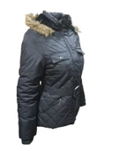 Tmberline Tb349 Kadın Kapüşonlu İçi Kürklü Şişme Mont thumbnail 2